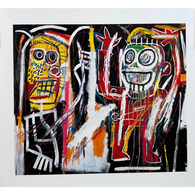 Dustheads is one of Basquiat’s most powerful works, rooted in events from his personal life. The two figures are believed...
