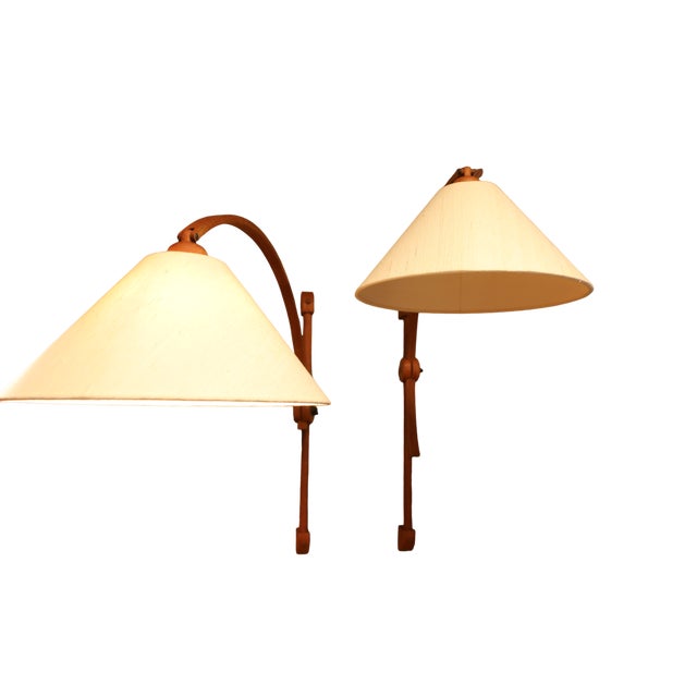 Domus Wall Lamp in Teak with Light Beige Lampshade, 1960s, in Flawless conditions. Designed 1960 to 1969 I have official...