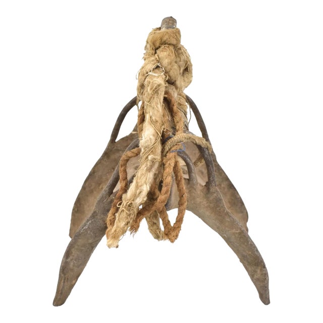 Early 20th Century Tuareg Metal Camel Stirrup Mali For Sale