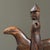 Wood Vintage Folk Art Primitive Hand Carved Soldier With Horse Sculpture, Signed For Sale - Image 7 of 12