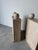 On Hold // 1980’s Postmodern Italian Geometric Travertine Dining Table Base - A Pair For Sale - Image 13 of 16