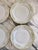 Antique Ginori Made in Italy Gold Gilt Hand Painted Plates - Set of 8 For Sale - Image 13 of 15