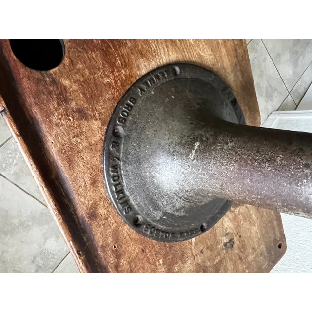 Antique School Desk and Chair For Sale - Image 10 of 11