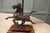 The Flying Horse of Gansu Set as a Lamp This is a bronze statue of The Flying Horse of Gansu otherwise known as the...
