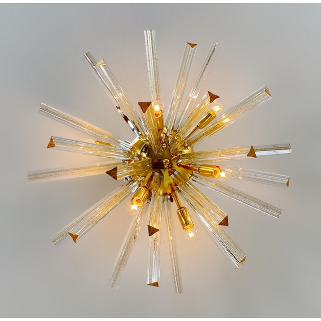 Oro Sputnik Flush Mount by Fabio LTD For Sale - Image 9 of 9