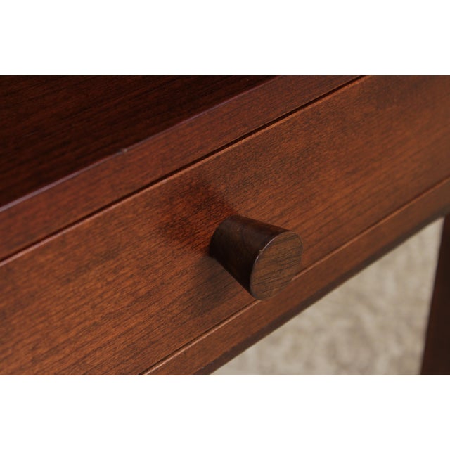 Pair of Stickley Metropolitan Cherry 1 Drawer Nightstands For Sale - Image 11 of 15