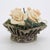 This delicate flower basket miniature was handcrafted in Italy during the 1970s/1980s. Made in Continental Silver...