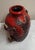 Vintage Fat Lava German Ceramic Vase with Original Cord Suspension by Dümler & Breiden, 1970s For Sale - Image 4 of 6