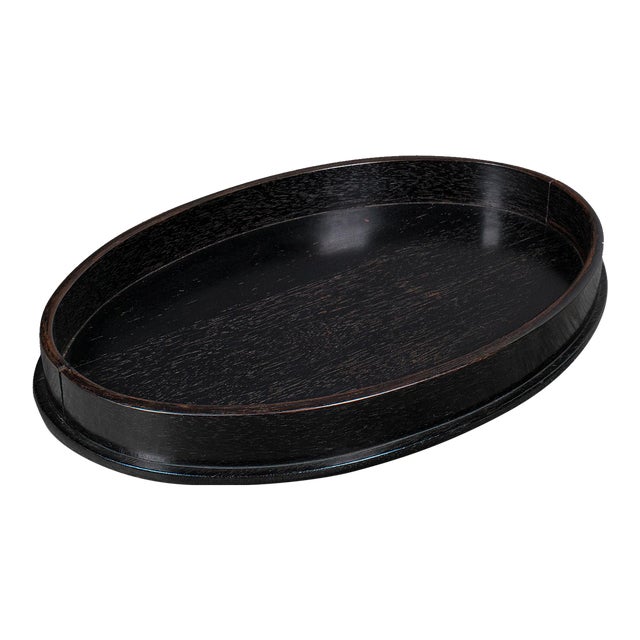 1900's Antique Oval Trinkets Tray For Sale