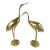 Mid-Century Brass Herons by Gilde Handwerk, 1960s, Set of 2 For Sale