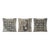 Turkish Wool Rug Pillow Cover 20'' X 20'' - Set of Three For Sale