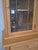 Hunt Country Oak Hutch & Buffet Cabinet For Sale - Image 9 of 12