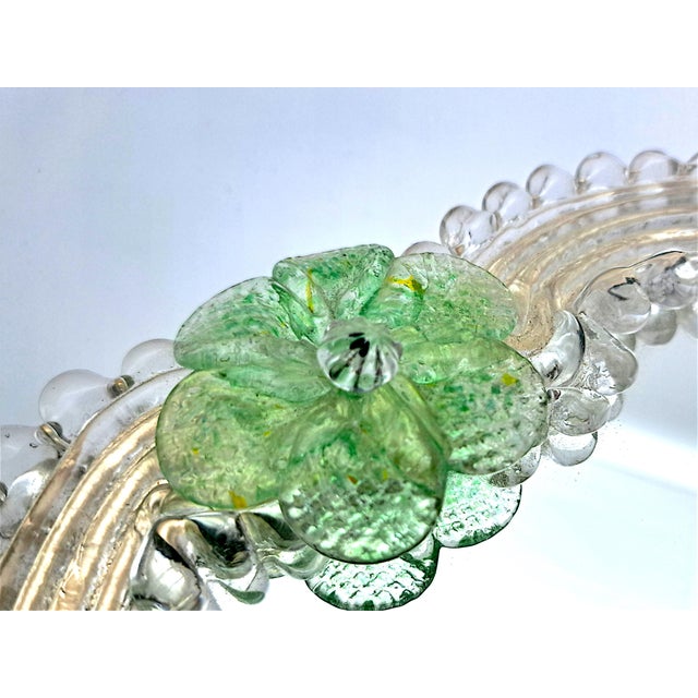 1970s Murano Glass Table Mirror, 1970s For Sale - Image 5 of 11
