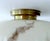 Beige Art Deco Ceiling Light in Ivory Marbled Glass, 1930s For Sale - Image 8 of 17