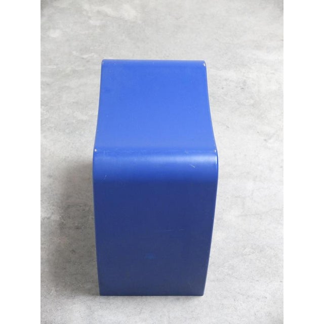 Blue M Stool by Jørgen Møller for Askman, 1990s For Sale - Image 11 of 12