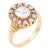 19th Century Victorian Gia 1.04 Carat Old Mine Cut Diamond 9k Yellow Gold Ring, Size 6.5 For Sale