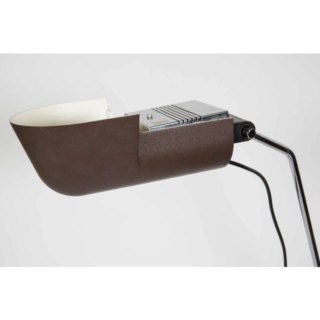 1970s Pala Desk Lamp by D. C. Arnoldi for Luci Illuminazione d'Interni of Italy For Sale - Image 9 of 11