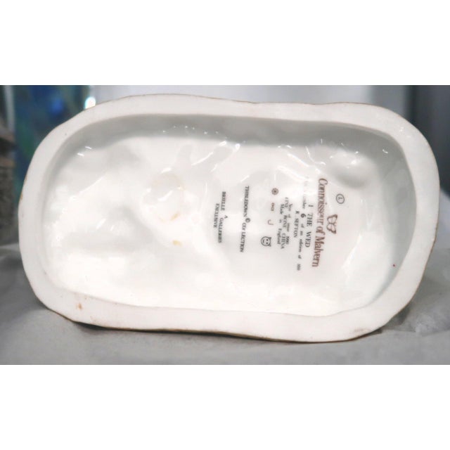 White Connoisseur of Malvern Bisque Porcelain - Closed Limited Edition 6/100 - C. 1990 For Sale - Image 8 of 15
