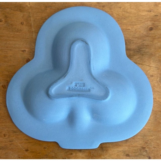 Set of Four Blue Vintage Wedgwood England Ashtrays For Sale - Image 10 of 13