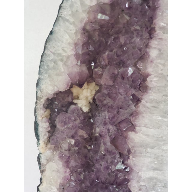 Natural Amethyst Crystal Cathedral Geode For Sale - Image 4 of 6