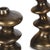 Blobby Candle Holder Set, Brass For Sale - Image 4 of 6