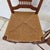 Brown Ethan Allen Country French Wheat Sheaf Back Rush Seat Bar Stools Set of 2 For Sale - Image 8 of 18