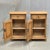 Rustic European Vintage Eastern European Natural Pine Nighstands - A Pair For Sale - Image 3 of 15