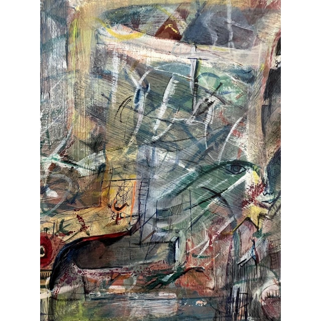 Pierre Henry, Souvenirs d'enfancre, Oil on canvas For Sale - Image 8 of 11