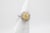 Traditional Mid 20th Century Gia Yellow Diamond Ring, Size 7 For Sale - Image 3 of 14