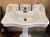 Pedestal Sink in Earthenware For Sale - Image 3 of 11