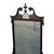 Antique 1920s Chippendale Carved Mahogany Wall Mirror Pediment Crest Mirror For Sale - Image 13 of 16