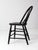 Vintage Black Painted Windsor Spindle Back Chair For Sale - Image 4 of 14