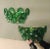 1970s Green Trumpets Sconces, a Pair For Sale - Image 12 of 12
