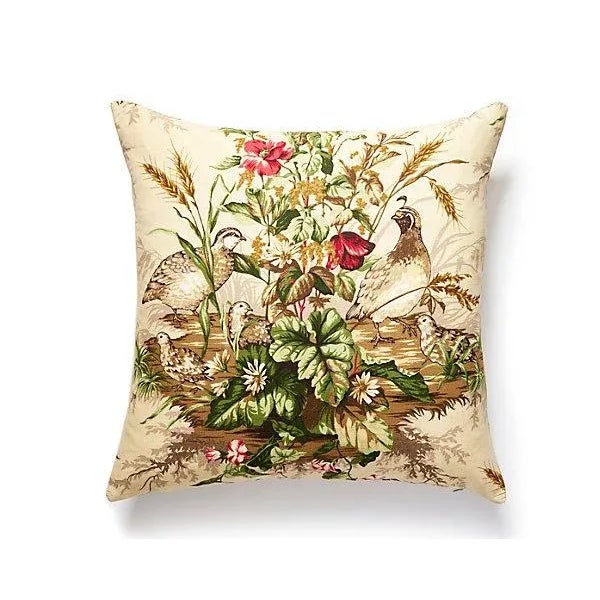 Traditional The House of Scalamandré Edwin'S Covey Pillow, Multi on Sisal For Sale - Image 3 of 3