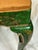 1980s Signed Norman Lundin Green Chinoiserie Armchair For Sale - Image 15 of 18