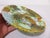 Green Antique Haviland & Co Limoges Majolica Barbotine Strawberry Plate ~ Art Pottery For Sale - Image 8 of 12