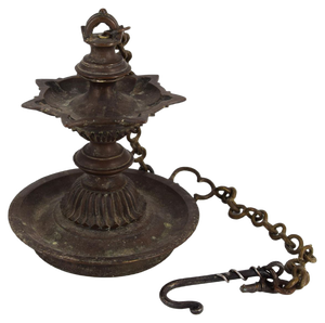 Sumatran Bronze Oil Lamp
