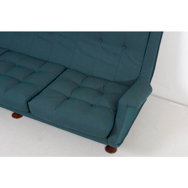 Newly Upholstered Sofa attributed to Marco Zanuso for Arflex For Sale - Image 13 of 14