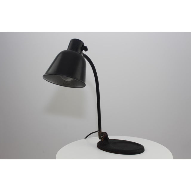 Bauhaus Matador Table Lamp from Bünte & Remmler, 1930s For Sale - Image 3 of 15