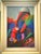 Walter Visioli, Fantastic World, 1975, Oil on Canvas, Framed For Sale - Image 4 of 4