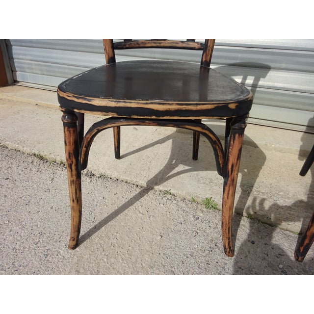 Black Living Room Set from Baumann, 1900s, Set of 3 For Sale - Image 8 of 18