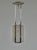 Art Deco Degue Pair of French Art Deco Nickel Bronze Floral Pendant Lights - 1930s For Sale - Image 3 of 13