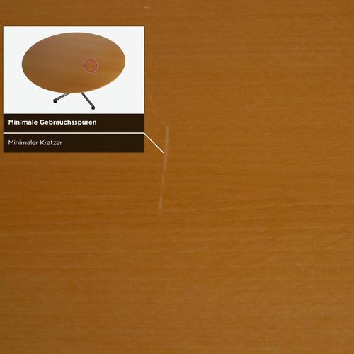 Brown Wooden Dining Table from USM For Sale - Image 8 of 14