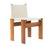 Monk Dining Chair attributed to Afra & Tobia Scarpa for Molteni, 1970s For Sale