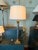 Neoclassical Late 20th Century Solid Brass Column Table Lamp For Sale - Image 3 of 5