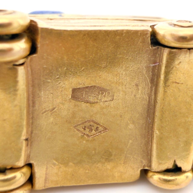 Vintage 1960s Italian 18k Articulating Microbus, Bus, Van Charm For Sale In Los Angeles - Image 6 of 12