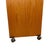 Vintage Mid-Century Modern Teak Rolling Desk or Console Table For Sale - Image 12 of 18