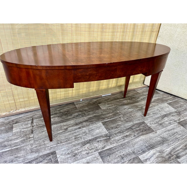 Late 20th Century Inlaid Writing Desk by Hickory & White Furniture. For Sale - Image 17 of 17