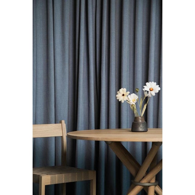 Gold Hector Light Oak Dining Table 105 by Eberhart Furniture For Sale - Image 8 of 18