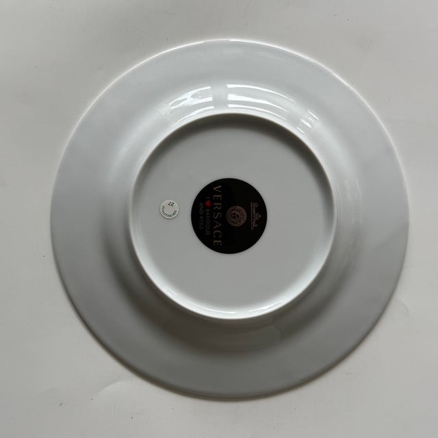 2000 - 2009 I Love Baroque and Roll Salad Plates by Versace for Rosenthal, 2000s, Set of 6 For Sale - Image 5 of 10